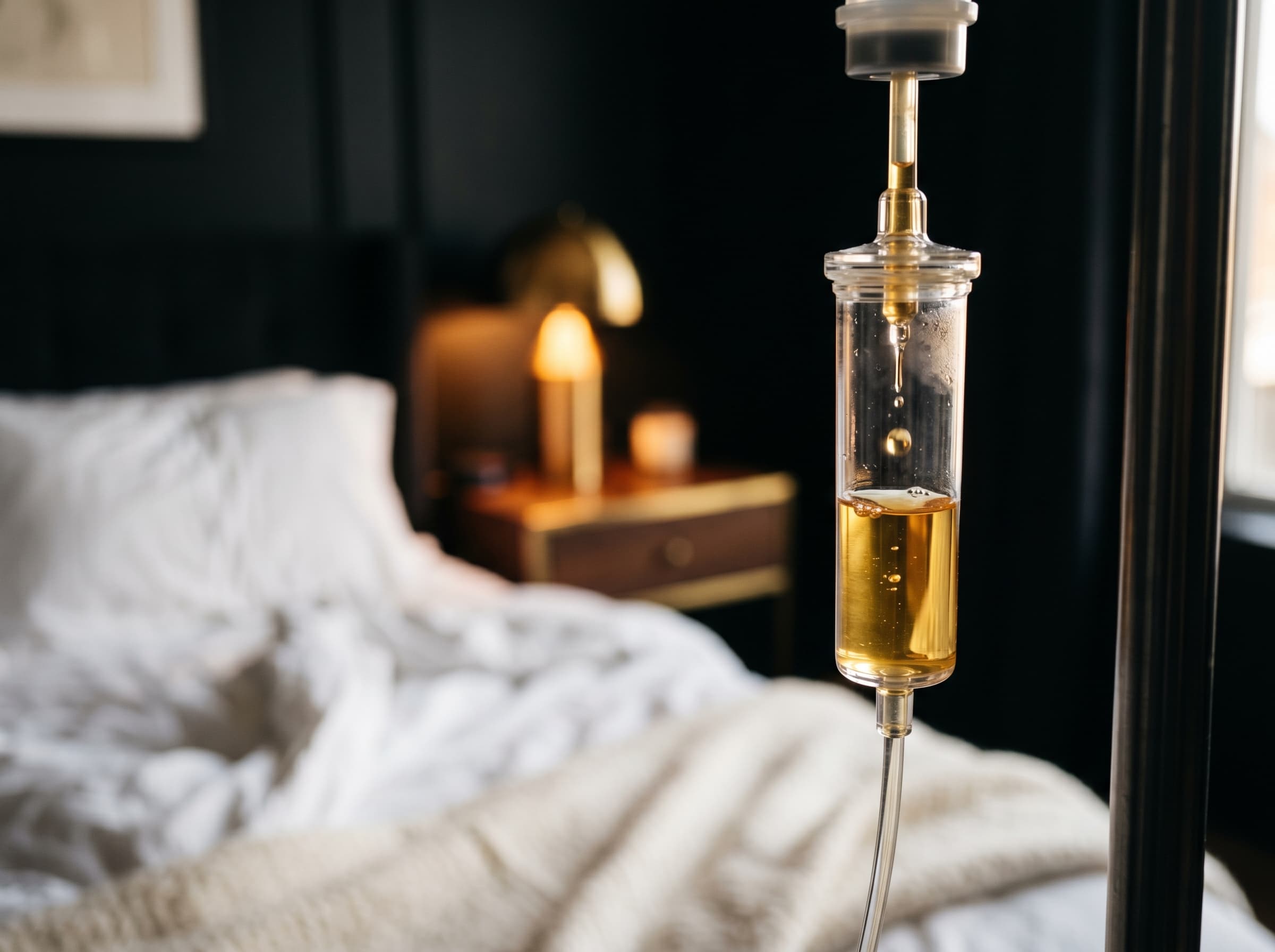 Luxury IV therapy session